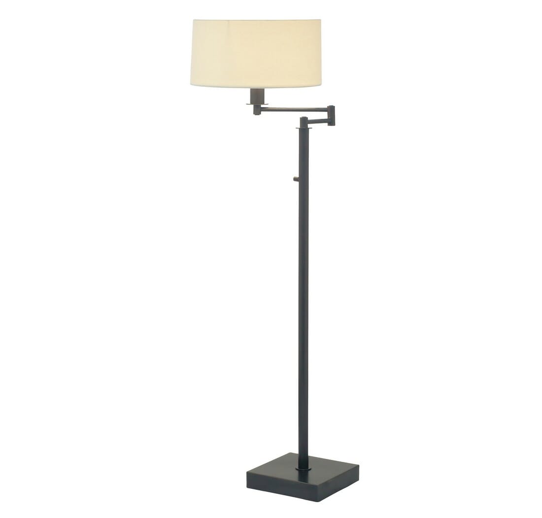 oil rubbed bronze swing arm floor lamp