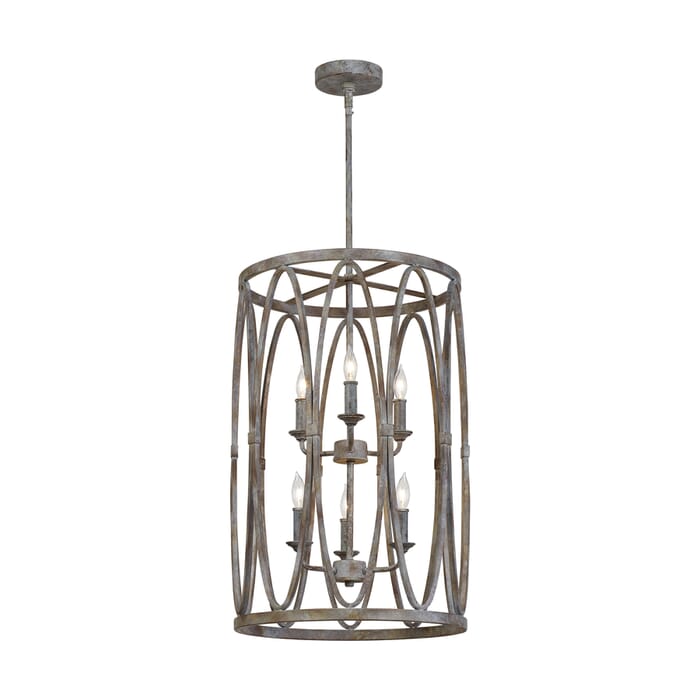 Generation Lighting Patrice 6-Light Multi-Tier Chandelier in Deep Abyss by Sean Lavin Generation Lighting Patrice 6-Light Multi-Tier Chandelier in Deep Abyss by Sean Lavin