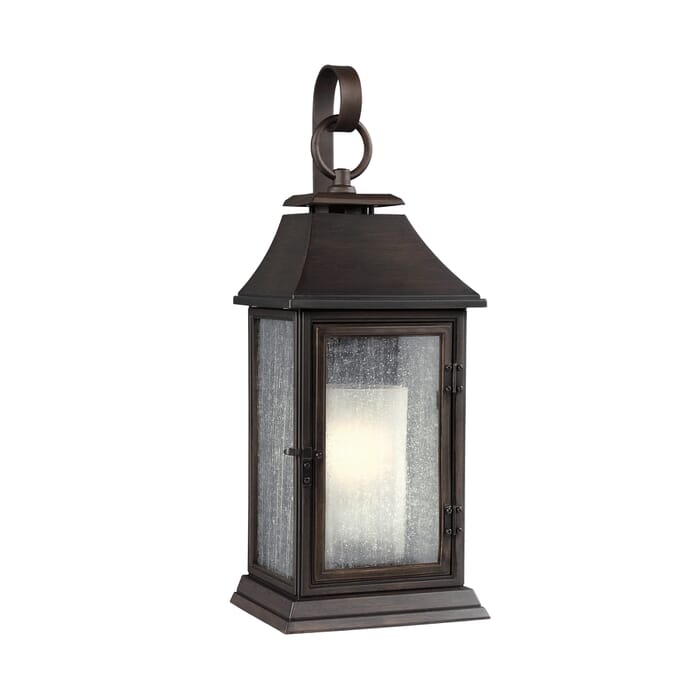 Generation Lighting Shepherd Outdoor Wall Light in Heritage Copper by Sean Lavin Generation Lighting Shepherd Outdoor Wall Light in Heritage Copper by Sean Lavin