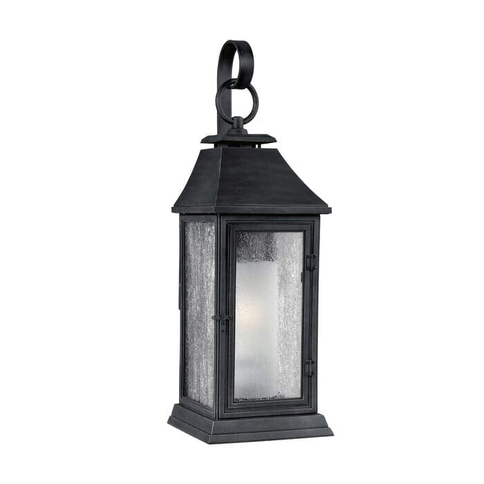 Generation Lighting Shepherd Outdoor Wall Light in Dark Weathered Zinc by Sean Lavin Generation Lighting Shepherd Outdoor Wall Light in Dark Weathered Zinc by Sean Lavin