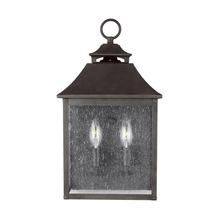 Generation Lighting Galena 2-Light Outdoor Wall Light in Sable by Sean Lavin Generation Lighting Galena 2-Light Outdoor Wall Light in Sable by Sean Lavin