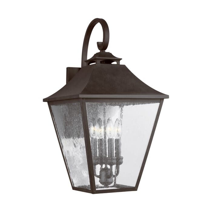 Generation Lighting Galena 4-Light Outdoor Wall Light in Sable by Sean Lavin Generation Lighting Galena 4-Light Outdoor Wall Light in Sable by Sean Lavin