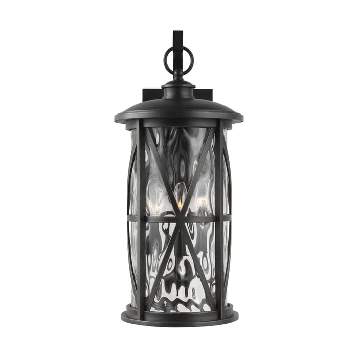 Feiss Millbrooke 22.25" 3-Light Outdoor Wall Lantern in Antique Bronze Feiss Millbrooke 22.25" 3-Light Outdoor Wall Lantern in Antique Bronze