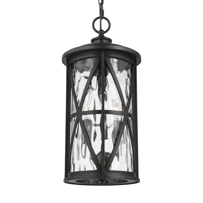 Feiss Millbrooke 3-Light Outdoor Pendant in Antique Bronze Feiss Millbrooke 3-Light Outdoor Pendant in Antique Bronze