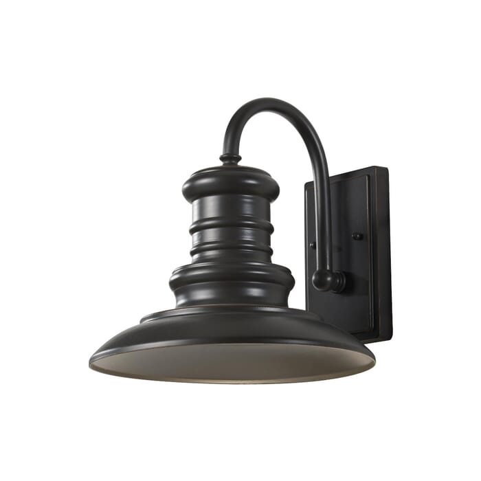 Feiss Redding Station LED Outdoor Wall Light in Restoration Bronze Feiss Redding Station LED Outdoor Wall Light in Restoration Bronze