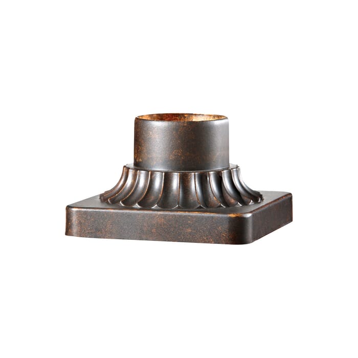 Feiss Pier Mount in Walnut Finish Feiss Pier Mount in Walnut Finish