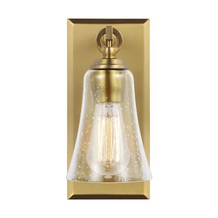 Generation Lighting Monterro Wall Sconce in Burnished Brass by Sean Lavin Generation Lighting Monterro Wall Sconce in Burnished Brass by Sean Lavin