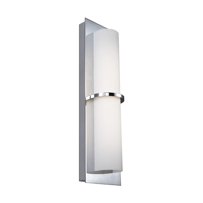 Feiss Cynder 18" 1-Light Wall Sconce in Chrome Feiss Cynder 18" 1-Light Wall Sconce in Chrome