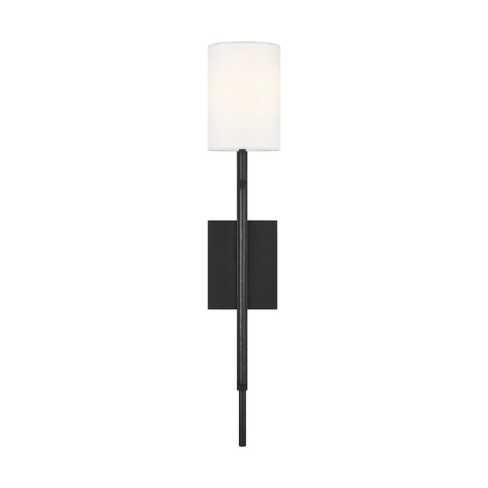 Feiss Ansley 26.5" Bathroom Vanity Light in Aged Iron Feiss Ansley 26.5" Bathroom Vanity Light in Aged Iron