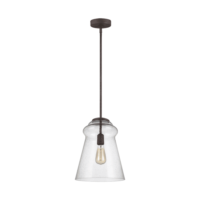 Feiss Loras 60.25" Pendant in Dark Weathered Iron Feiss Loras 60.25" Pendant in Dark Weathered Iron