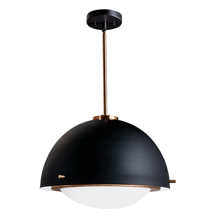 Fusion 3-Light Pendant in Black Fusion 3-Light Pendant in Black