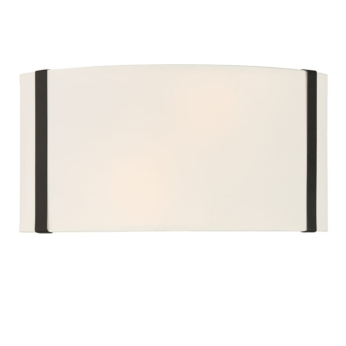 Crystorama Fulton 2-Light Wall Sconce in Black Crystorama Fulton 2-Light Wall Sconce in Black