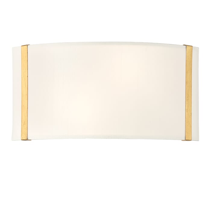 Crystorama Fulton 2-Light Wall Sconce in Antique Gold Crystorama Fulton 2-Light Wall Sconce in Antique Gold