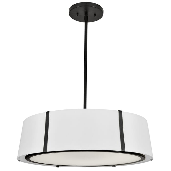 Crystorama Fulton 6-Light Ceiling Light in Matte Black Crystorama Fulton 6-Light Ceiling Light in Matte Black