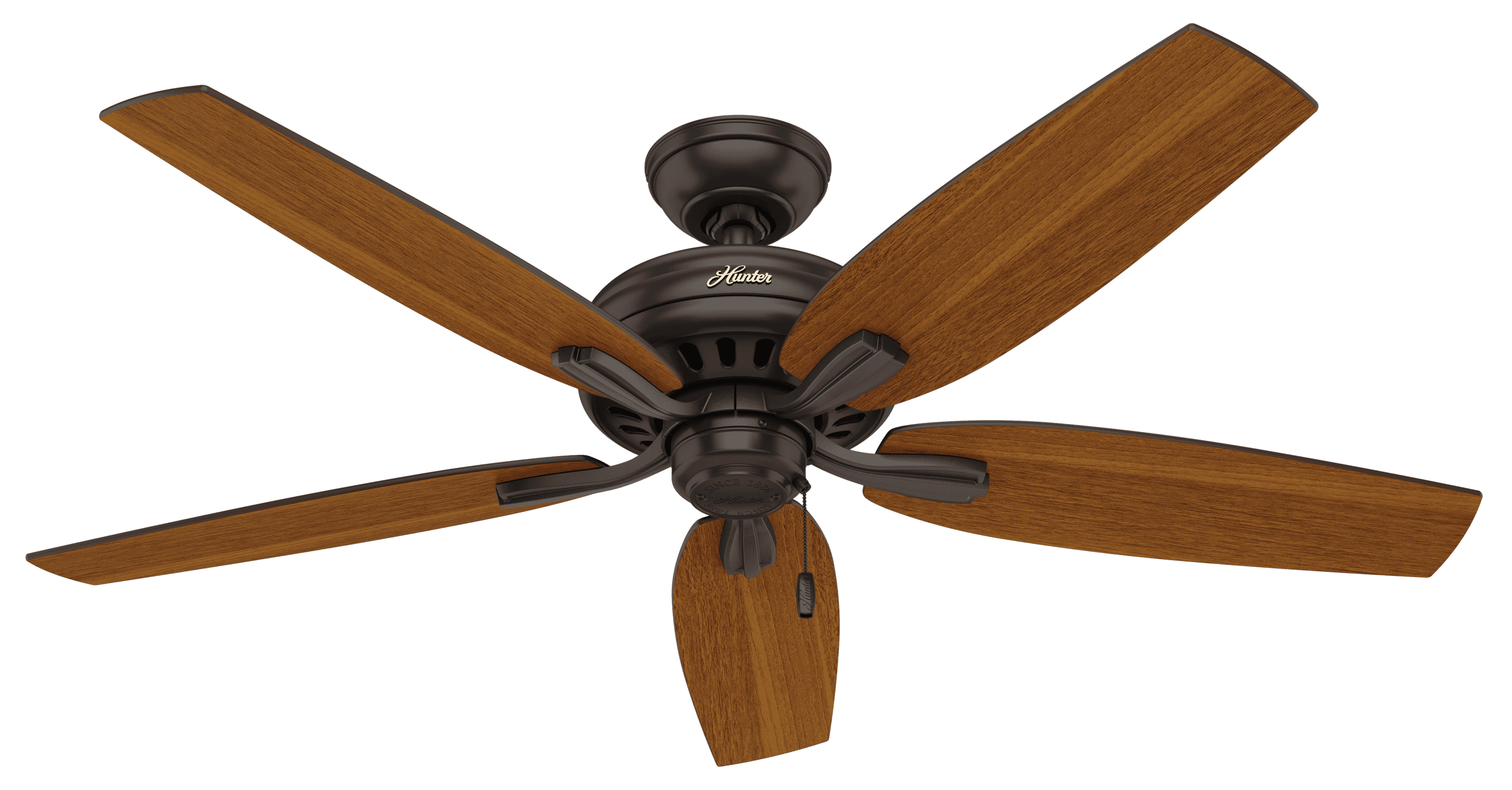 Hunter Newsome 52" Indoor/Outdoor Ceiling Fan in Premier Bronze