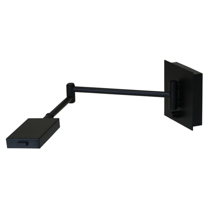 House of Troy Generation 5" LED Swing Arm Wall Lamp in Black House of Troy Generation 5" LED Swing Arm Wall Lamp in Black