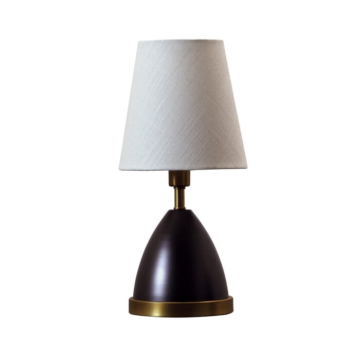 House of Troy Geo 12" Parabola Accent Lamp in Mahogany Bronze/Brass House of Troy Geo 12" Parabola Accent Lamp in Mahogany Bronze/Brass