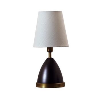 House of Troy Geo 12" Parabola Accent Lamp in Mahogany Bronze/Brass
