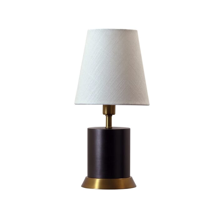 House of Troy Geo 12" Cylinder Accent Lamp in Mahogany Bronze/Brass House of Troy Geo 12" Cylinder Accent Lamp in Mahogany Bronze/Brass