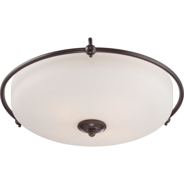 Quoizel Griffin 4-Light 21" Ceiling Light in Palladian Bronze Quoizel Griffin 4-Light 21" Ceiling Light in Palladian Bronze