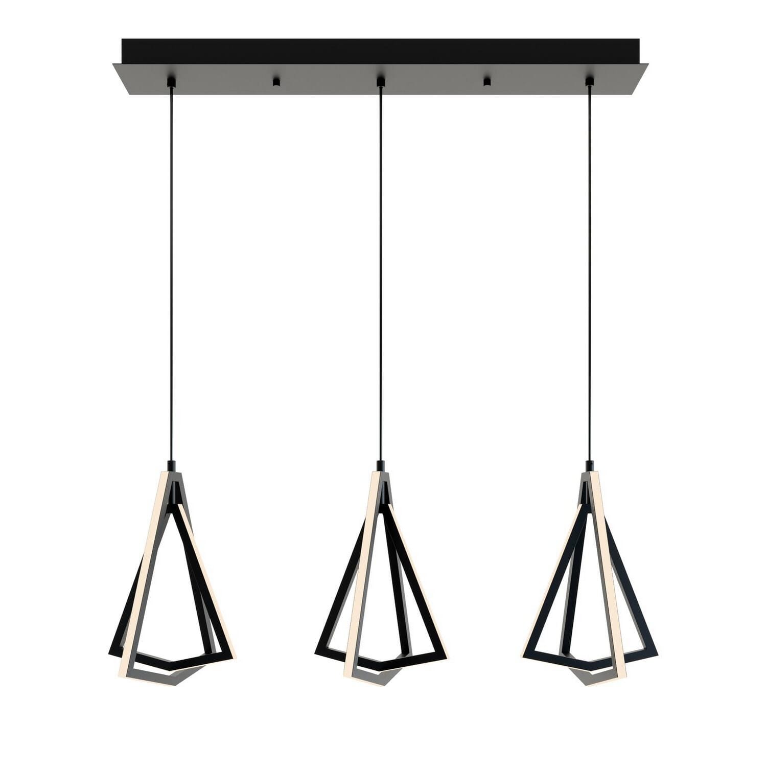 Gianna LED Pendant in Black