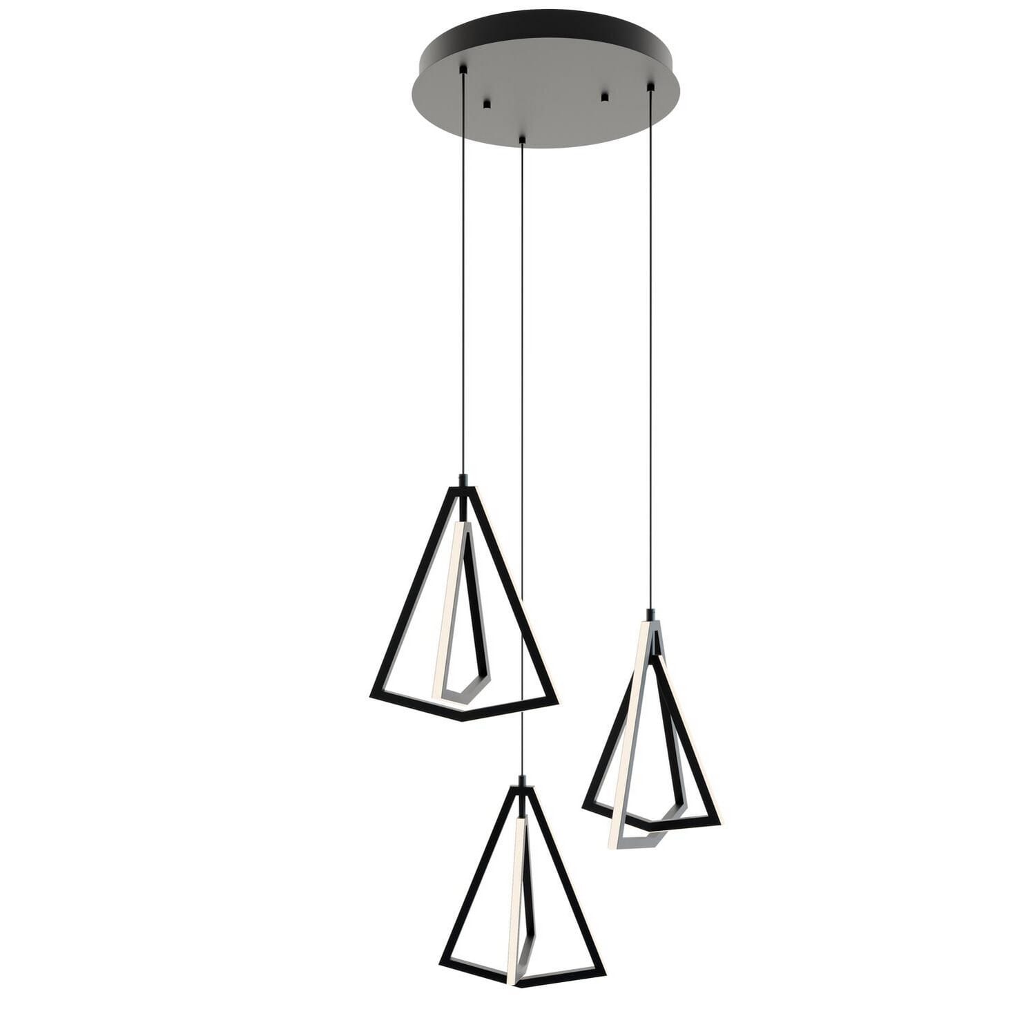 Gianna LED Pendant in Black