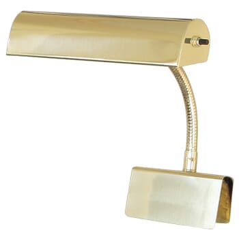 House of Troy Grand Piano Lamp 10" Polished Brass