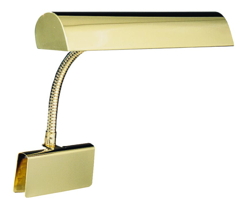 House of Troy 14"" Grand Piano Lamp in Polished Brass -  GP14-61