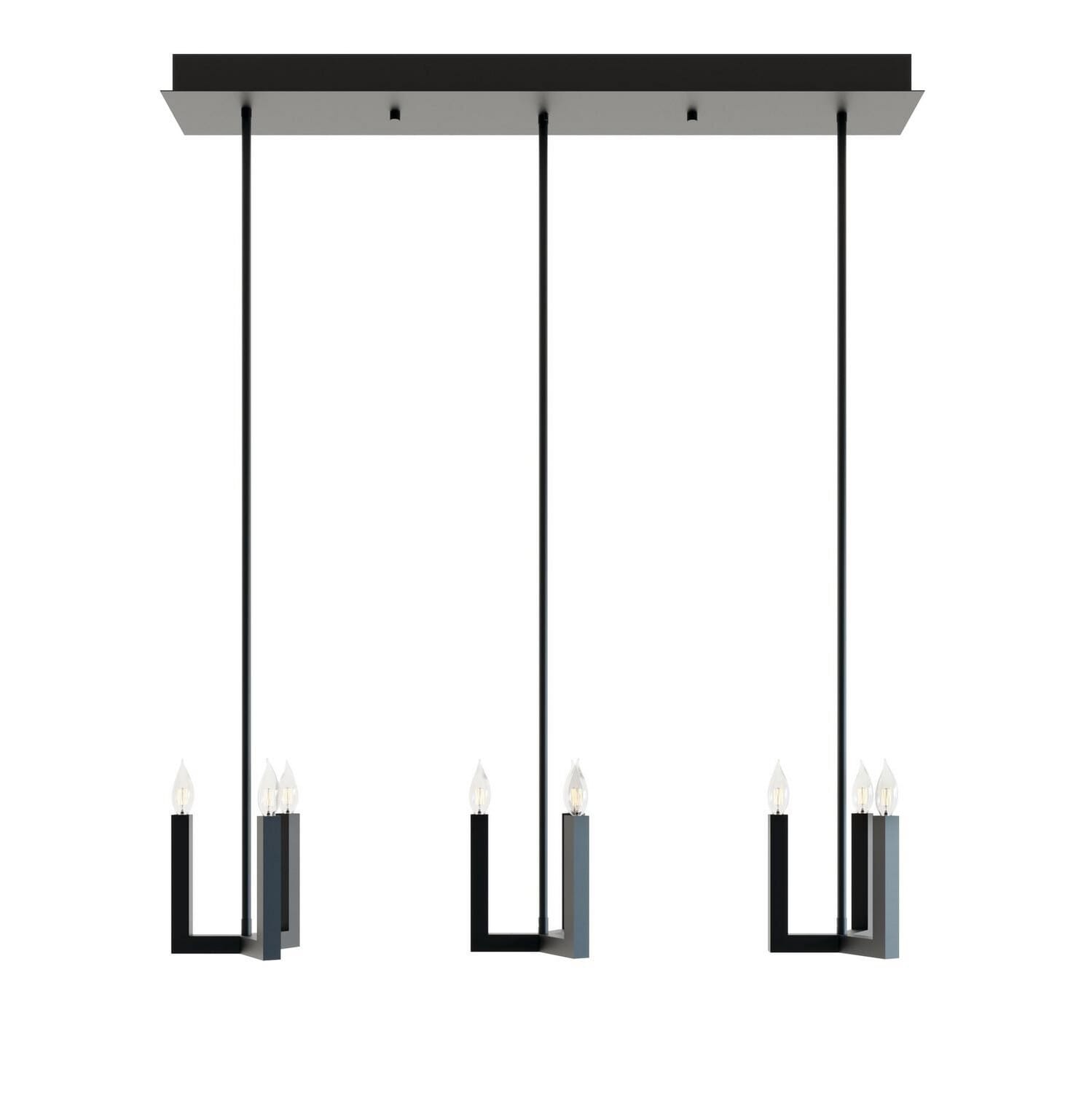 Grace 9-Light Pendant in Black