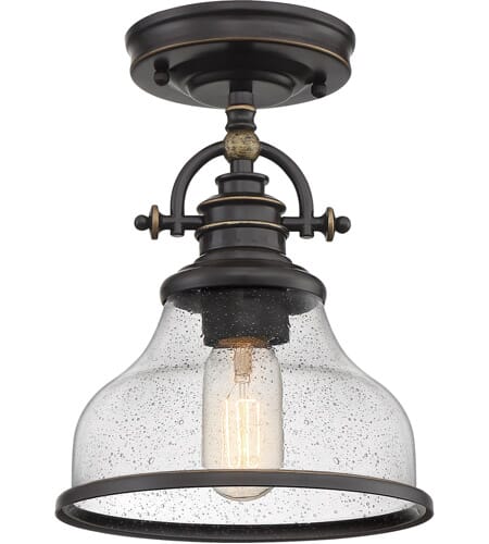 Quoizel Grant Ceiling Light in Palladian Bronze