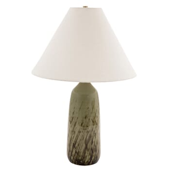 House of Troy Scatchard 25" Table Lamp in Decorated Celadon
