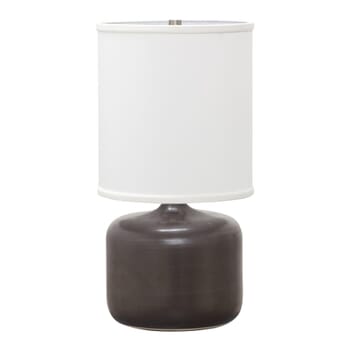 House of Troy Scatchard 19.5" Table Lamp in Black Matte