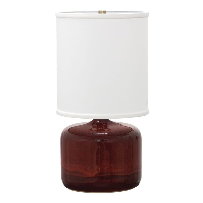 House of Troy Scatchard 19.5" Table Lamp in Copper Red House of Troy Scatchard 19.5" Table Lamp in Copper Red
