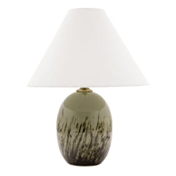 House of Troy Scatchard 22.5" Table Lamp in Decorated Celadon