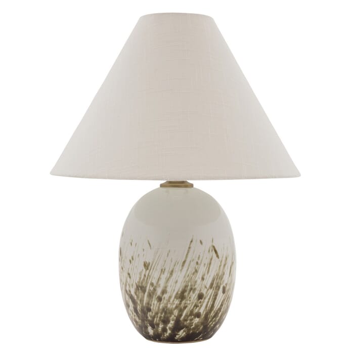 House of Troy Scatchard 22.5" Table Lamp in Decorated White Gloss House of Troy Scatchard 22.5" Table Lamp in Decorated White Gloss