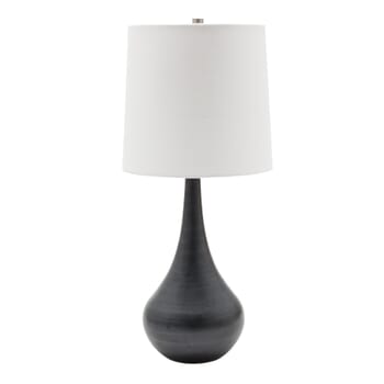 House of Troy Scatchard 23" Table Lamp in Black Matte