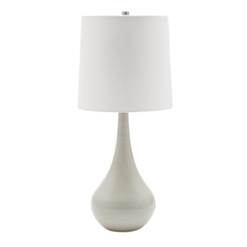 House of Troy Scatchard 23" Table Lamp in Gray Gloss