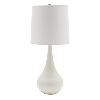 House of Troy Scatchard 23" Table Lamp in White Matte