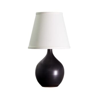 House of Troy Scatchard 13.5" Mini Accent Lamp in Black Matte