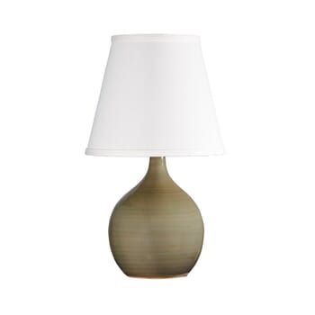 House of Troy Scatchard 13.5" Mini Accent Lamp in Celadon