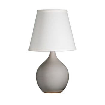 House of Troy Scatchard 13.5" Mini Accent Lamp in Gray Gloss