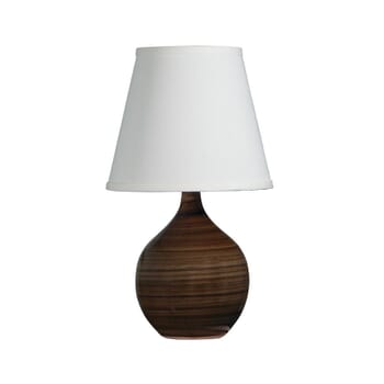 House of Troy Scatchard 13.5" Mini Accent Lamp in Tiger's Eye