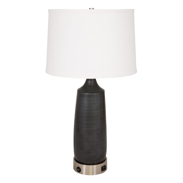 House of Troy Scatchard Table Lamp in Black Matte House of Troy Scatchard Table Lamp in Black Matte