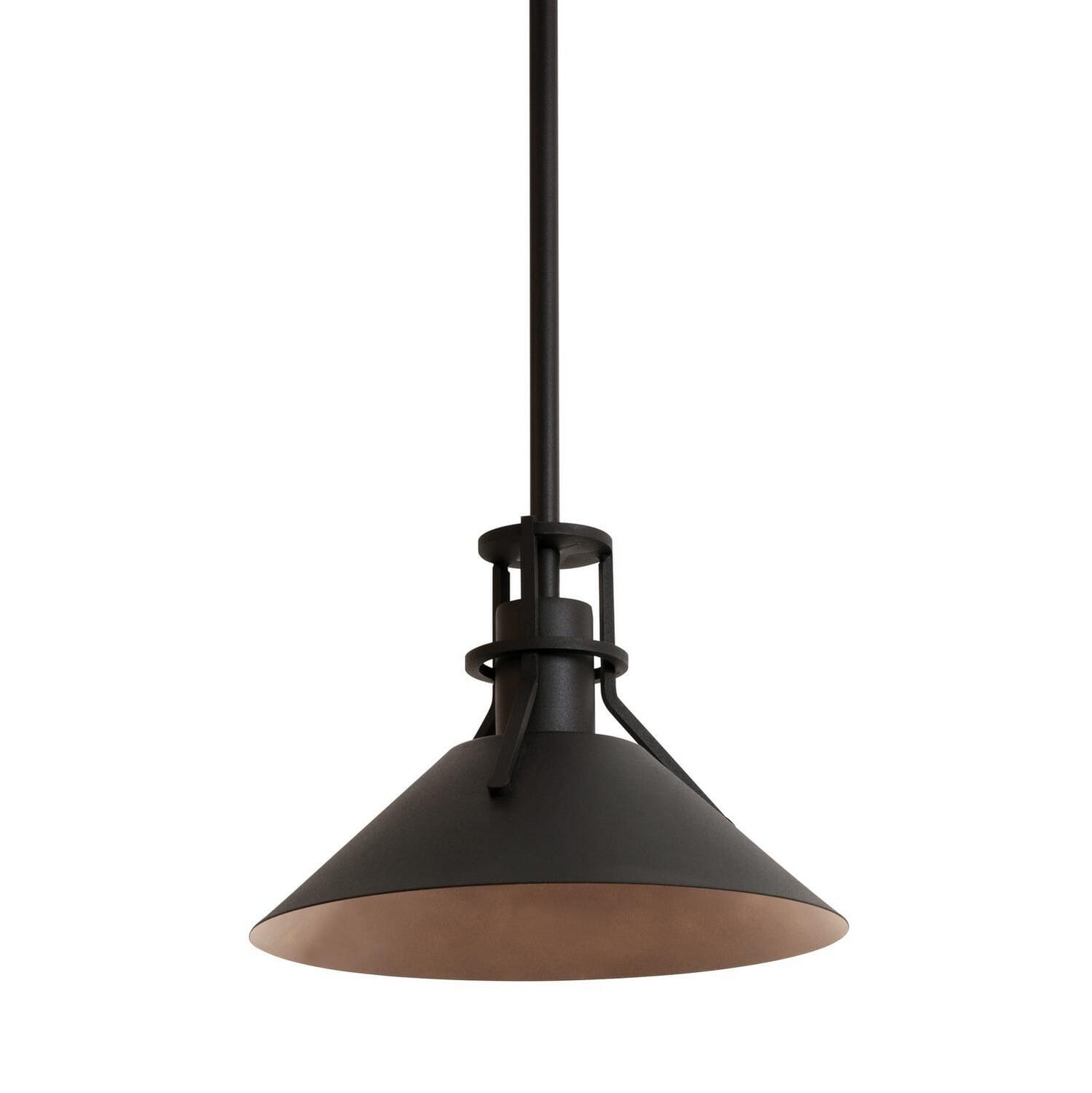 Gus LED Outdoor Pendant in Black