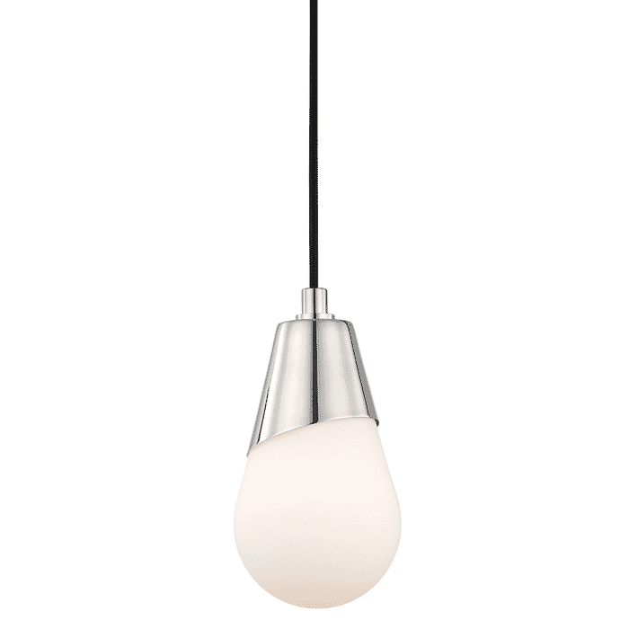 Mitzi Cora 10" Pendant Light in Polished Nickel Mitzi Cora 10" Pendant Light in Polished Nickel