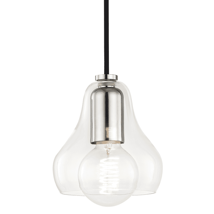 Mitzi Sadie 7" Mini Pendant in Polished Nickel Mitzi Sadie 7" Mini Pendant in Polished Nickel