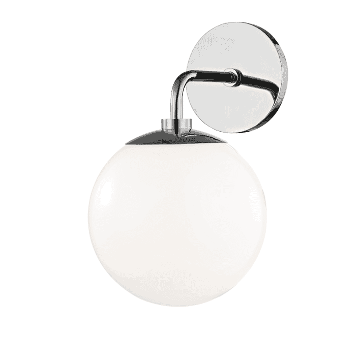 Mitzi Stella 12" Wall Sconce in Polished Nickel Mitzi Stella 12" Wall Sconce in Polished Nickel