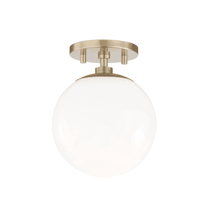 Mitzi Stella Ceiling Light in Aged Brass Mitzi Stella Ceiling Light in Aged Brass