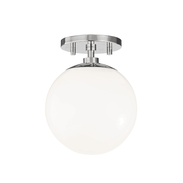 Mitzi Stella Ceiling Light in Polished Nickel Mitzi Stella Ceiling Light in Polished Nickel