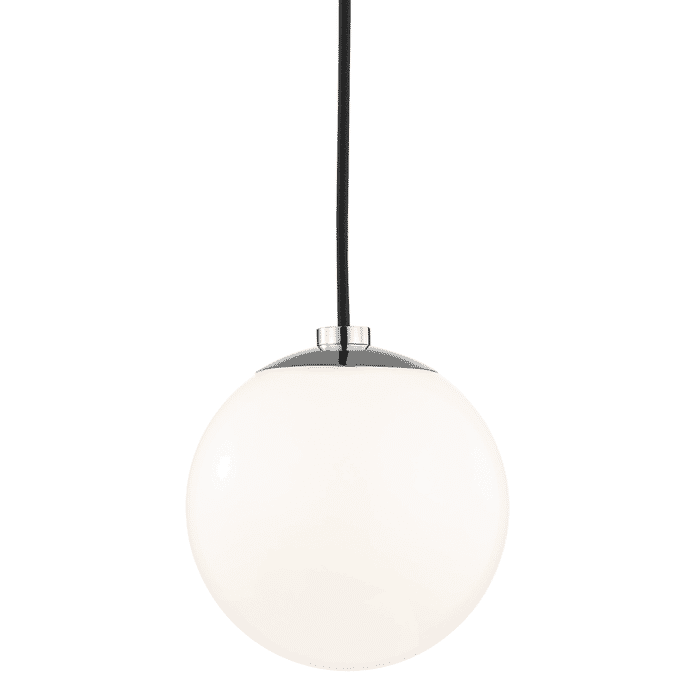 Mitzi Stella 8" Pendant Light in Polished Nickel Mitzi Stella 8" Pendant Light in Polished Nickel